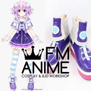 Hyperdimension Neptunia Neptune Cosplay Platform Shoes