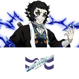 Demon Killer Kaigaku Inadama Cosplay Temporary Tattoo Stickers