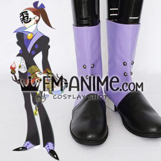 Katanagatari Emonzaemon Soda Cosplay Shoes Boots