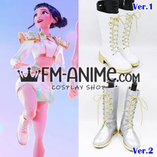 KPop Demon Hunters Zoey Golden Cosplay Shoes Boots