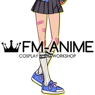 Kunio-kun Kyoko RCG Cosplay Shoes