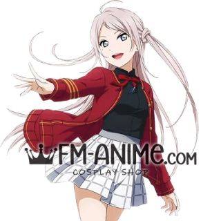 Love Live! Nijigasaki High School Idol Club Lanzhu Zhong Cosplay Wig