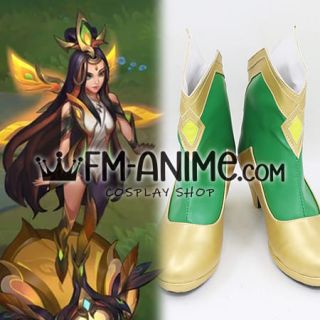 League of Legends Graceful Phoenix Seraphine Cosplay Shoes Boots