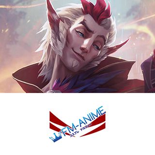 League of Legends Rakan Cosplay Tattoo Stickers