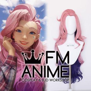 League of Legends Seraphine Pink Version 1 Cosplay Wig