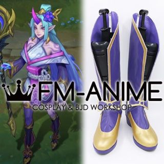 League of Legends Spirit Blossom Soraka Cosplay Shoes Boots