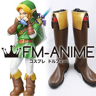 FM-Anime – The Legend Zelda: Ocarina of Time Cosplay Shoes Boots