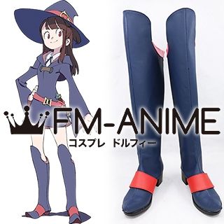 Little Witch Academia Atsuko Kagari Akko Cosplay Shoes Boots