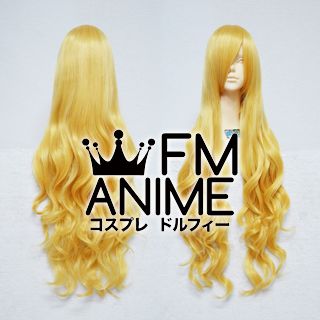Long Length Wavy Mixed Gold Cosplay Wig