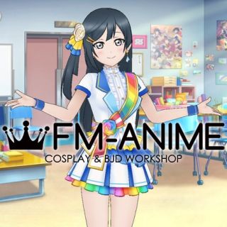 Love Live! All Stars! Yuki Setsuna Rainbow Rose Please Be Careful! Cosplay Costume