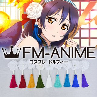 Love Live! Card Kimono Flower Headdress Cosplay Accessories
