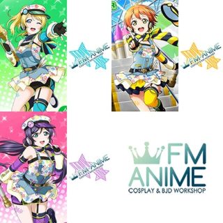 Love Live! Eli Ayase Nozomi Tojo Rin Hoshizora Crayon Cosplay Tattoo Stickers