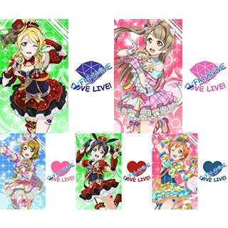 Love Live! Eli / Kotori / Hanayo / Nico / Rin Idol Cosplay Tattoo Stickers