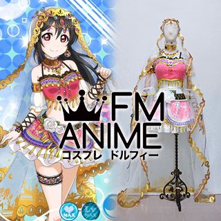 Love Live! Nico Yazawa Arab Dancer Cosplay Costume with Accessories