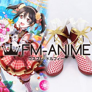 FM-Anime – Love Live! Nico Yazawa Flower Bouquet Cosplay Shoes Boots