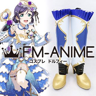 Love Live! Nozomi Tojo Birthstone Cards Cosplay Shoes Boots