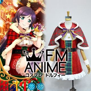 Love Live! Nozomi Tojo Christmas Cosplay Costume