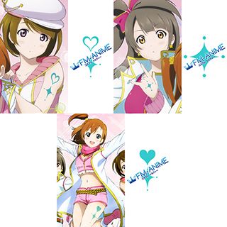Love Live! Hanayo / Honoka / Kotori Printemps Love Marginal Cosplay Tattoo Stickers