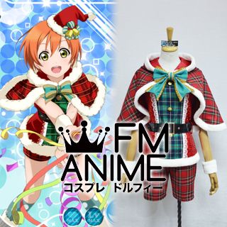 Love Live! Rin Hoshizora Christmas Cosplay Costume