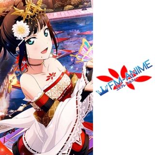Love Live! Sunshine!! Dia Kurosawa Job Ver. Miko Cosplay Tattoo Stickers
