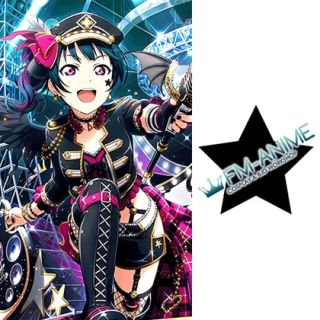 Love Live! Sunshine!! Punk Rock Cosplay Tattoo Stickers