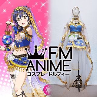 Love Live! Umi Sonoda Arab Dancer Cosplay Costume with Accessories