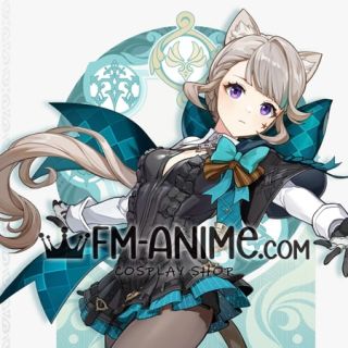 Genshin Impact Lynette Cosplay Wig