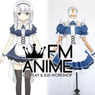 Magia Record: Puella Magi Madoka Magica Side Story Izumi Kanagi Maid Dress Cosplay Costume