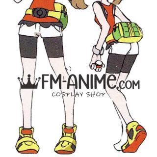 Pok-m Omega Ruby and Alpha Sapphire May Cosplay Shoes Boots