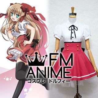Mayoi Neko Overrun! Fumino Serizawa Uniform Cosplay Costume