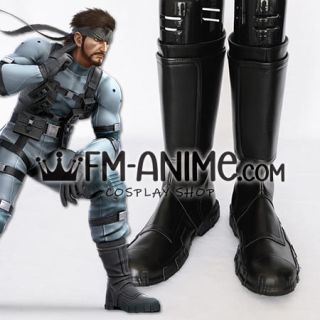 Metal Gear Solid Snake Cosplay Shoes Boots