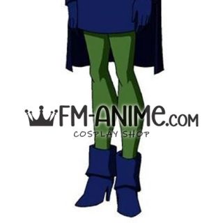 DC Young Justice Miss Martian Cosplay Shoes Boots