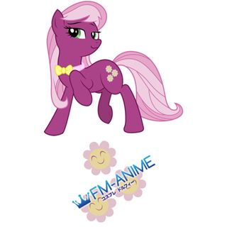 My Little Pony Cheerilee Cutie Mark Cosplay Tattoo Stickers