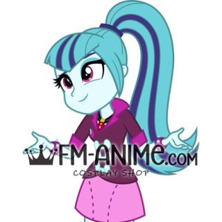 My Little Pony: Equestria Girls Sonata Dusk Cosplay Wig