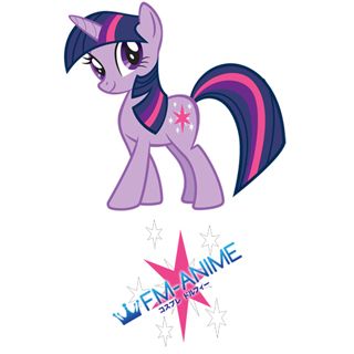 FM-Anime – My Little Pony Twilight Sparkle Cutie Mark Cosplay Tattoo  Stickers