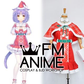 Nekopara 4 Vol. 4 Cinnamon Christmas Dress Cosplay Costume