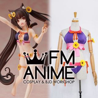Nekopara Chocola Swimsuit Ver. 1/12 PVC Figure Cosplay Costume