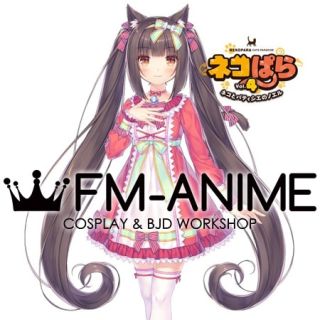 Nekopara 4 Vol. 4 ~Neko to Patissier no Noel~ Chocola Red Lolita Dress Cosplay Costume