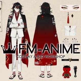 NIJISANJI EN Luxiem Vox Akuma Virtual YouTuber Vtuber Cosplay Costume