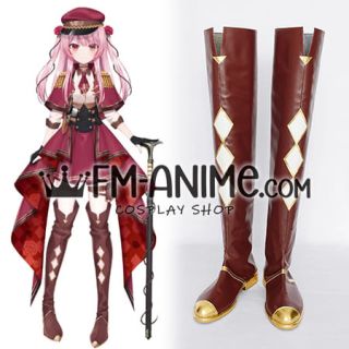 NIJISANJI EN OBSYDIA Rosemi Lovelock 2022 Outfit Virtual YouTuber Vtuber Cosplay Shoes Boots