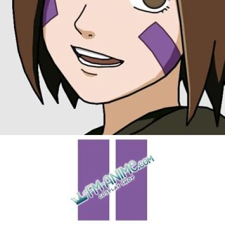 Ninja Anime Rin Cosplay Temporary Tattoo Stickers