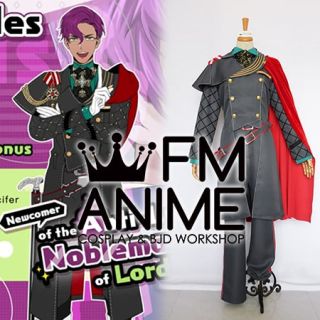 Obey Me! Mephistopheles RAD Uniform Royal Academy of Diavolo Uniform Cosplay Costume
