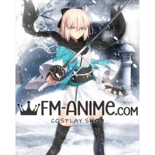 Fate/Grand Order Okita Souji Ascension ver. Kimono Cosplay Costume