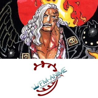 One Piece King Alber Cosplay Temporary Tattoo Stickers