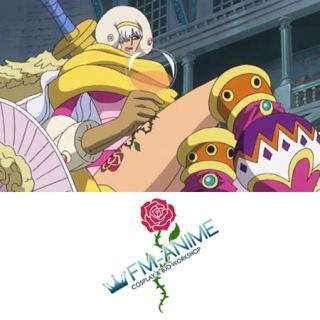 One Piece Charlotte Smoothie Rose Flower Cosplay Temporary Tattoo Stickers