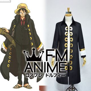 One Piece Film: Strong World Monkey D. Luffy Coat Jacket Cosplay Costume