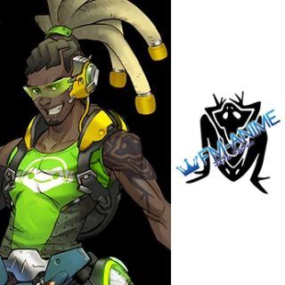 Overwatch Lucio Frog Cosplay Tattoo Stickers