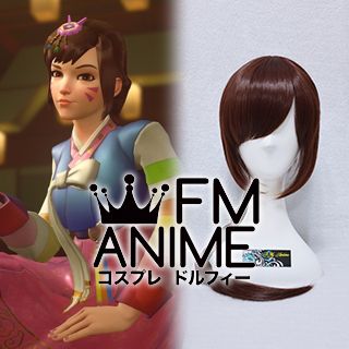 Overwatch Palanquin D.VA Skin Cosplay Wig