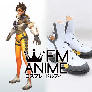 Overwatch Tracer Cosplay Shoes Boots