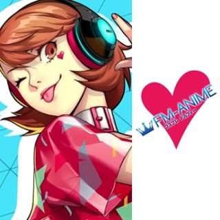Persona 3: Dancing Moon Night Yukari Takeba Initial Costume Cosplay Tattoo Stickers